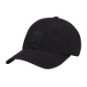 Casquette en twill de coton avec patch logo Derrel-PL BOSS noire