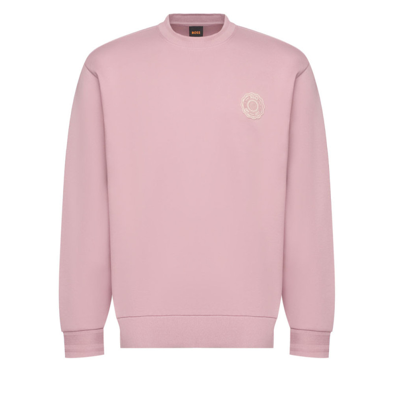 Sweat ras-du-cou We_Varsity BOSS Rose