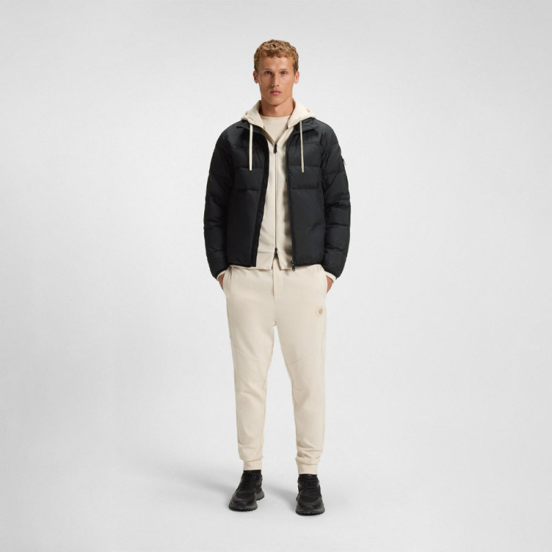 Doudoune Boss -Noir -déperlante avec poche sur une manche-OW_Urbanex Puffer