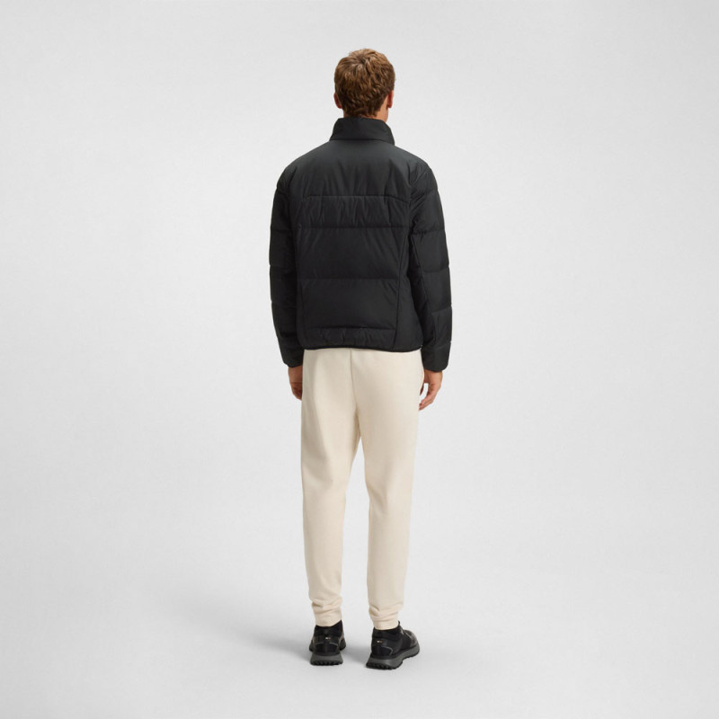 Doudoune Boss -Noir -déperlante avec poche sur une manche-OW_Urbanex Puffer