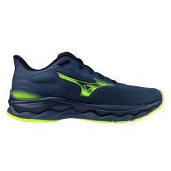 Baskets MIZUNO Wave Serene 2 GTX bleues et jaunes