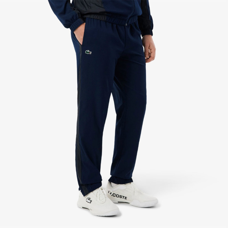 Ensemble survêtement Tennis déperlant LACOSTE bleu marine
