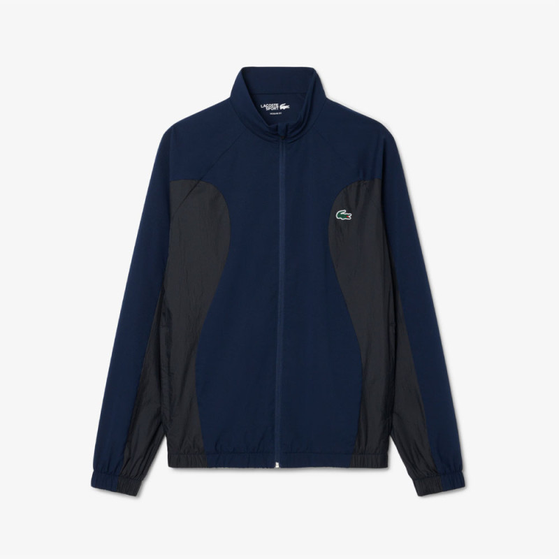 Ensemble survêtement Tennis déperlant LACOSTE bleu marine
