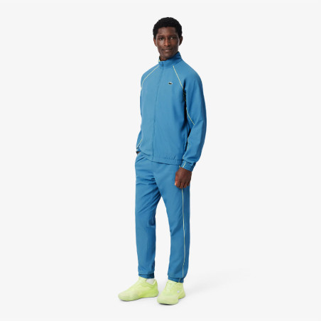 Ensemble survêtement Sport liserés LACOSTE bleu