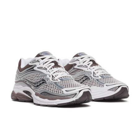 Baskets Saucony ProGrid Omni 9 OG blanches et marrons