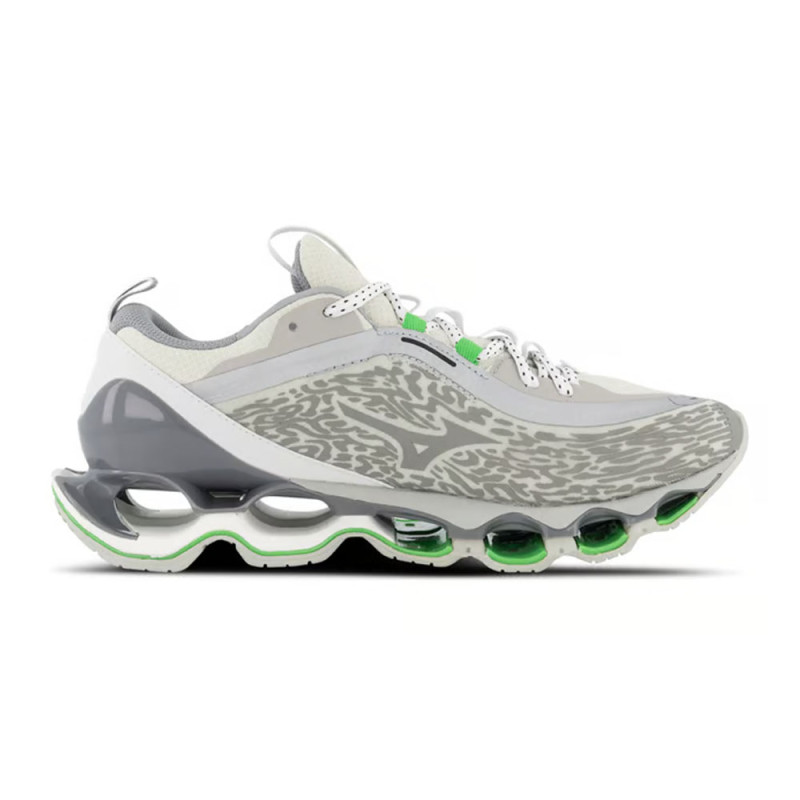 Baskets MIZUNO Wave Prophecy 13.2 blanches et vertes