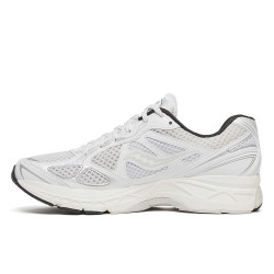 Baskets Saucony ProGrid Guide 7 White/Black – Amorti dynamique et stabilité pour vos runs