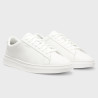 Baskets basses en cuir KIERAN_TENN_allt BOSS blanches