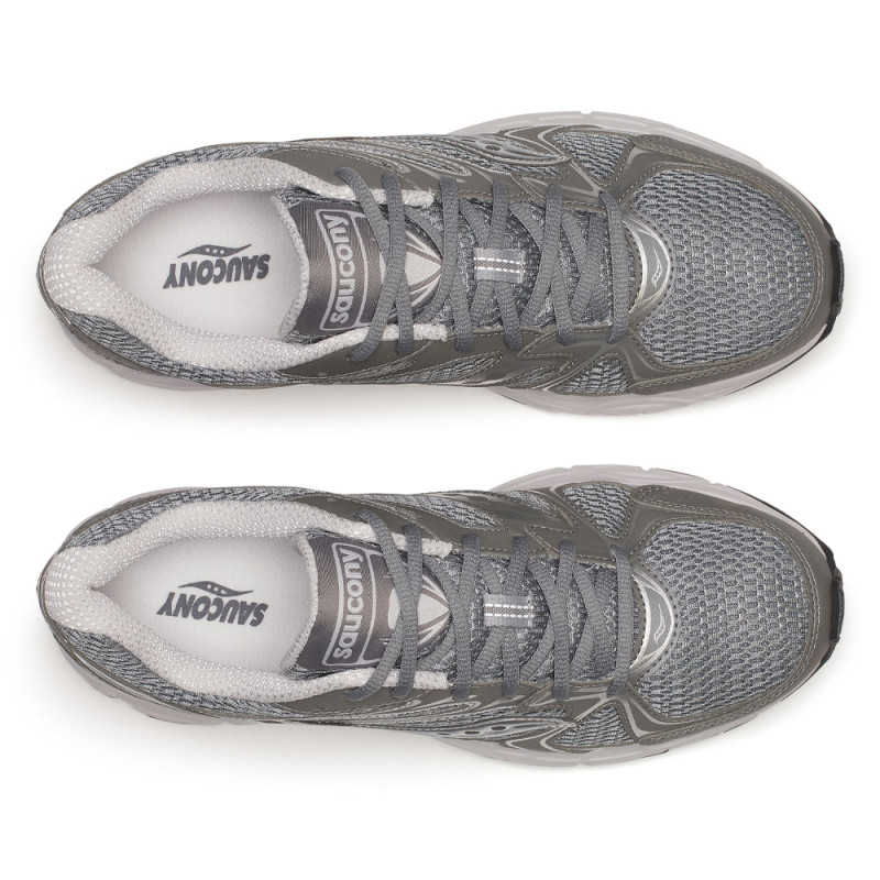 Baskets SAUCONY Ride Millennium grises et argentées