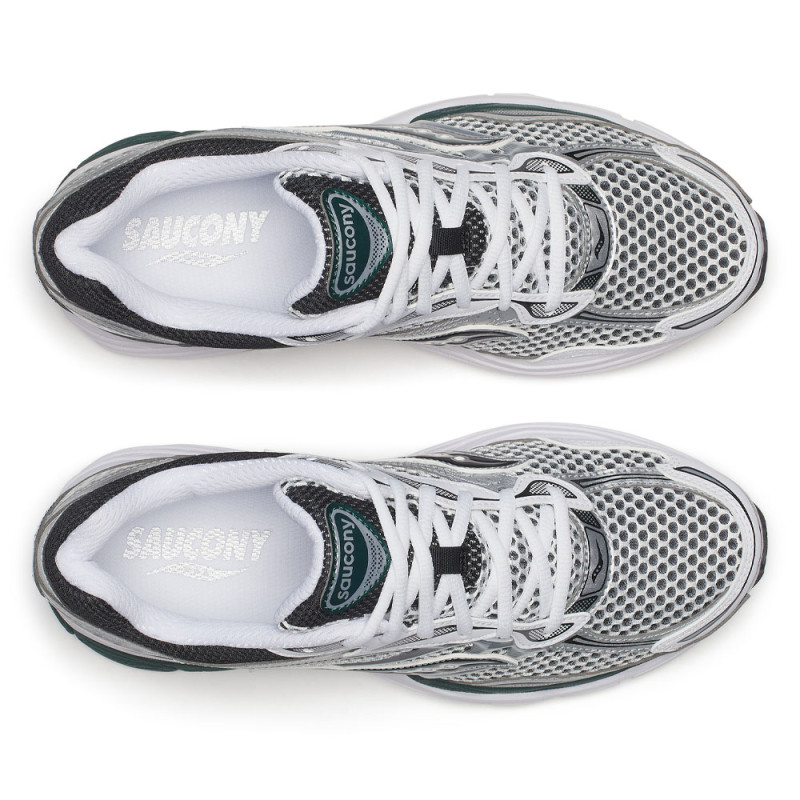 Baskets Saucony ProGrid Omni 9 OG blanches et vert pin