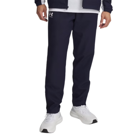 Pantalon coupe vent UA Rival Woven Homme bleu marine | DM Sports