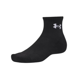 Chaussettes Under Armour UA Performance Cotton mi-hautes unisexes 3-pack Ultimate Black/White