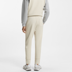 Bas de survêtement  en coton mélangé avec passepoils T_Join Hadiko BOSS beige