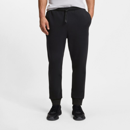 Bas de survêtement en coton stretch avec logo Hadiko BOSS noir