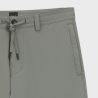 Chino Tapered coupe droite en tissu stretch Chino_ST_DS HUGO BOSS gris