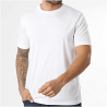 T-shirt Porsche x BOSS en coton mercerisé avec logo réfléchissant TS_PS Spirit 70 BOSS blanc