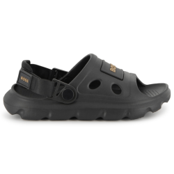 Sandales Enfant à fermeture par bandes auto-agrippantes BOSS Noir