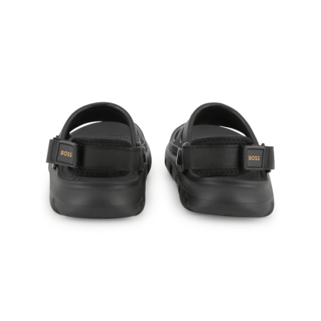 Sandales Enfant à fermeture par bandes auto-agrippantes BOSS Noir