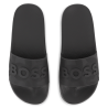 Claquettes siglées enfant BOSS – Style moderne & confort léger noir