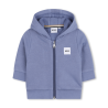 Sweat à capuche zippée enfant -Confort & Élégance BOSS Bleu clair