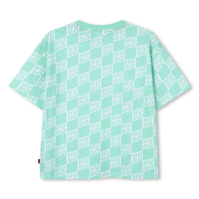 Tee-shirt Manches Courtes  enfant - coton biologique HUGO vert