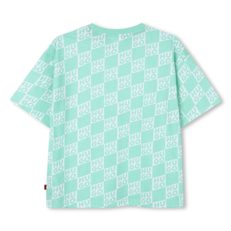 Tee-shirt Manches Courtes  enfant - coton biologique HUGO vert