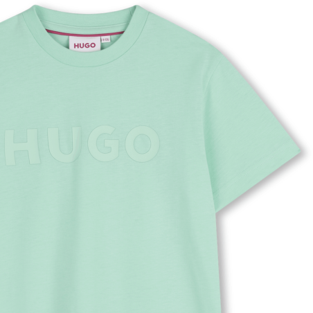 Tee-shirt Manches Courtes  enfant  HUGO vert