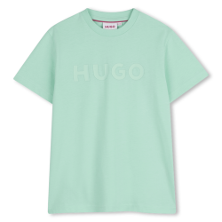 Tee-shirt Manches Courtes  enfant  HUGO vert