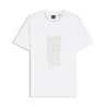 T-shirt Porsche x BOSS en coton mercerisé avec graphismes réfléchissants TS_PS Spirit70 Grx BOSS blanc
