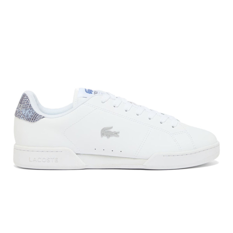 Baskets Carnaby Cup homme en cuir Lacoste blanches
