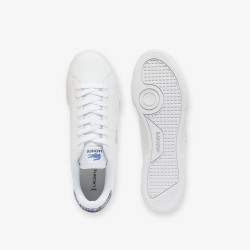 Baskets Carnaby Cup homme en cuir Lacoste blanches