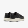Baskets Lacoste Run Set suède noires et beiges