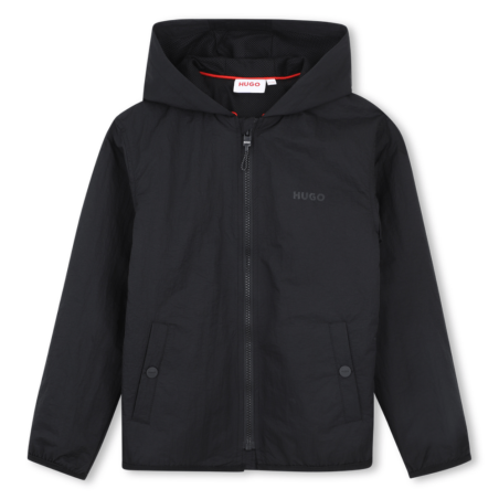 Veste coupe-vent à capuche  enfant – Protection légère et stylée HUGO no