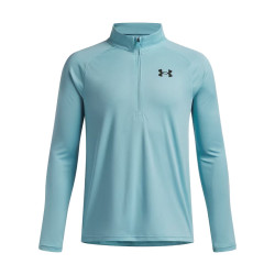 Haut Bleu enfant ½ Zip Under Armour Tech™ 2.0 – Respirabilité & Confort pour le Sport