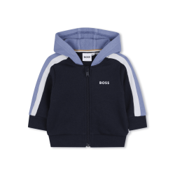 Ensemble de jogging enfant – Style et confort en molleton BOSS BLEU