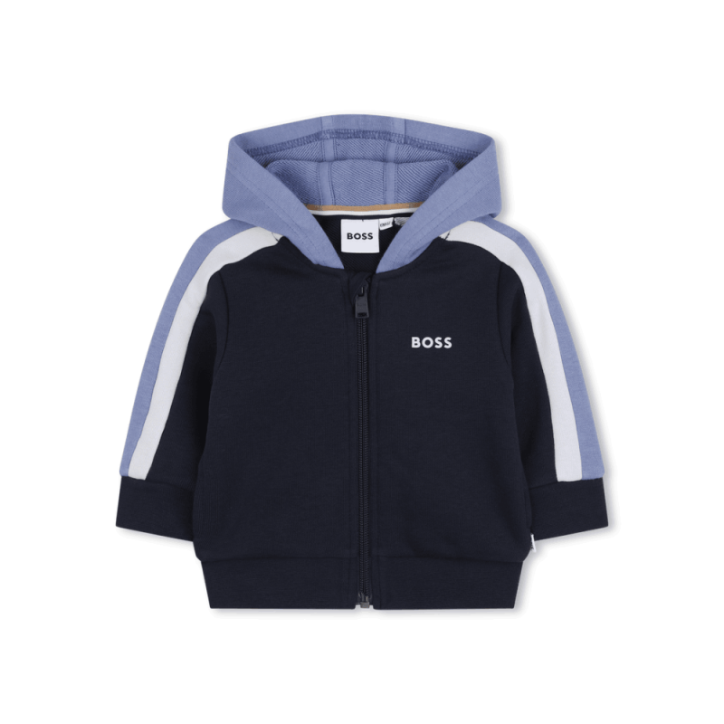 Ensemble de jogging enfant – Style et confort en molleton BOSS BLEU