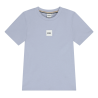 T-shirt enfant manches courtes – Coupe LOOSE FIT en coton BOSS bleu clair