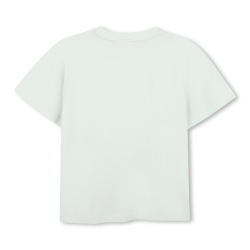 T-shirt enfant manches courtes – Coupe LOOSE FIT en coton BOSS vert clair