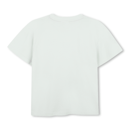 T-shirt enfant manches courtes – Coupe LOOSE FIT en coton BOSS vert clair