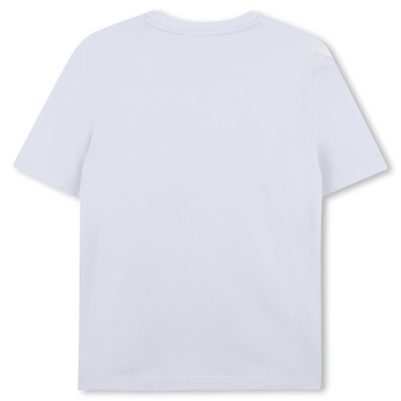 T-shirt enfant manches courtes  – Élégance décontractée BOSS bleu clair