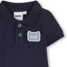 Combinaison bébé garçon– Coton biologique & Style Ludique BOSS  bleu marine