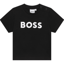 T-shirt enfant manches courtes – Élégance Casual BOSS noir