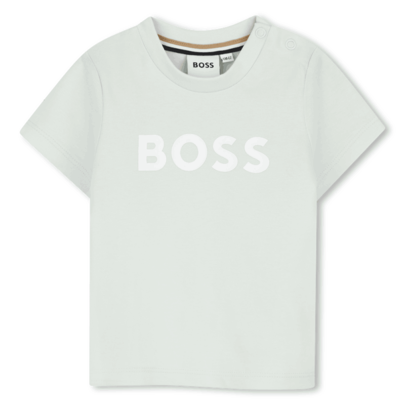T-shirt enfant manches courtes  – Confort & Style Moderne BOSS vert clair