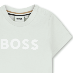 T-shirt enfant manches courtes  – Confort & Style Moderne BOSS vert clair