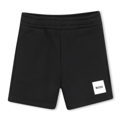 Bermuda de jogging enfant  – Confort & Style Décontracté BOSS noir