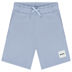 Bermuda de jogging enfant  – Confort et Liberté de Mouvement BOSS bleu clair