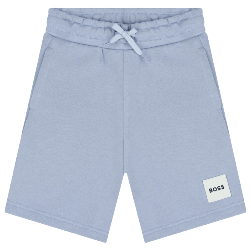 Bermuda de jogging enfant  – Confort et Liberté de Mouvement BOSS bleu clair