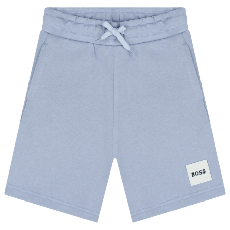 Bermuda de jogging enfant  – Confort et Liberté de Mouvement BOSS bleu clair