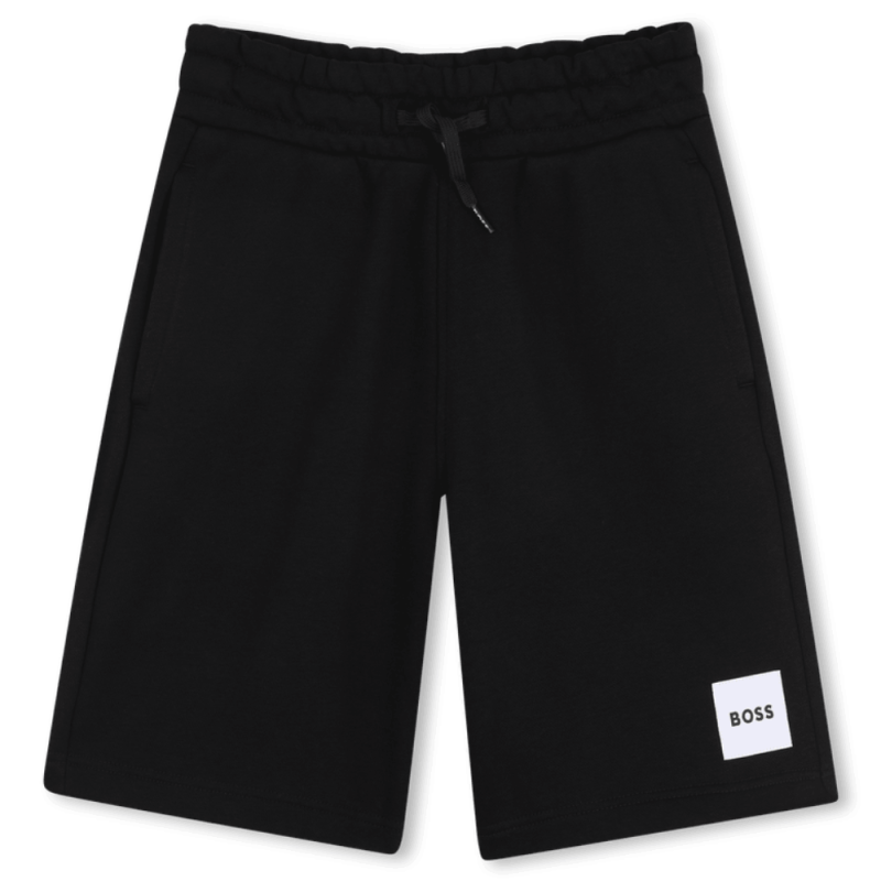 Bermuda de jogging enfant  – Confort et Liberté de Mouvement BOSS noir