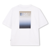 T-shirt enfant manches courtes – Loose Fit & Élégance Décontractée BOSS blanc